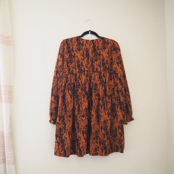 BP. Nordstrom Long Sleeve Babydoll Dress sz M - Picture 4 of 4